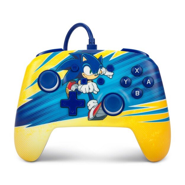 PowerA Enhanced Wired Controller for Nintendo Switch - Sonic Boost