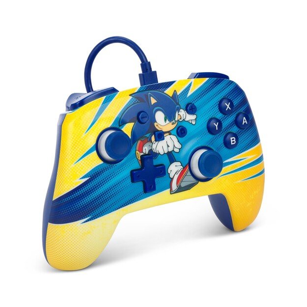 PowerA Enhanced Wired Controller for Nintendo Switch - Sonic Boost