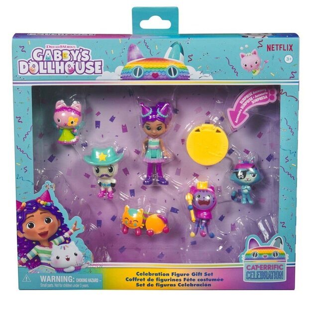 Gabby's Dollhouse - Celebration 6 Figure Giftset (6069603)