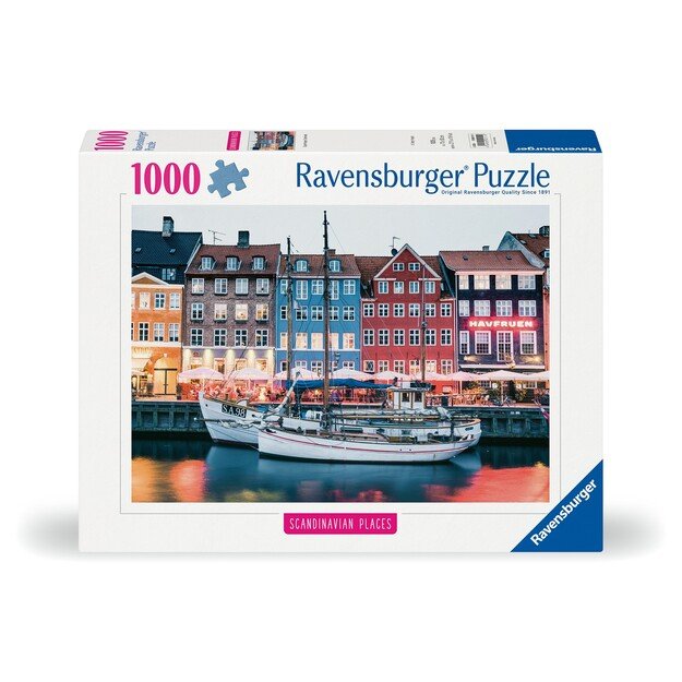 Ravensburger - Puzzle Scandinavian Copenhagen Denmark 1000p (12000111)