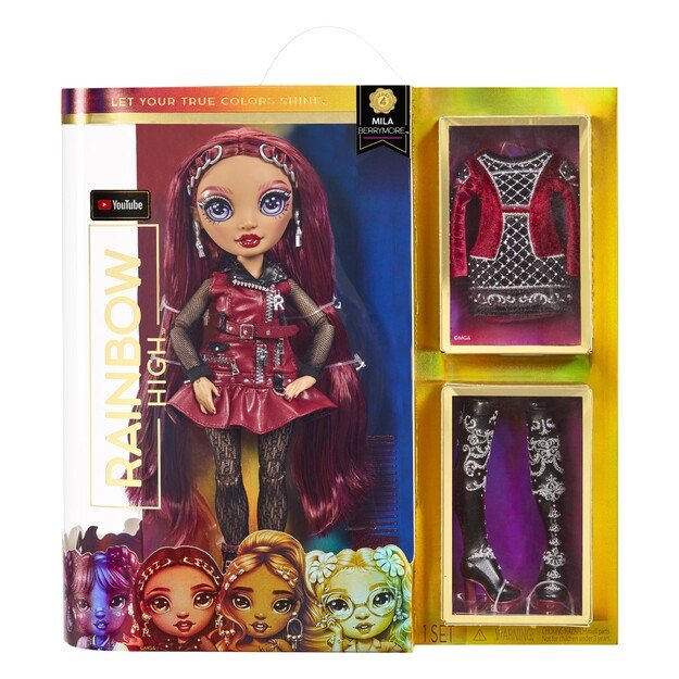 Rainbow High - CORE Fashion Doll - Burgundy (578291)