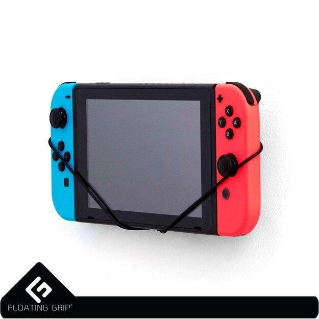 Nintendo Switch Console wall mount by FLOATING GRIP®, Black