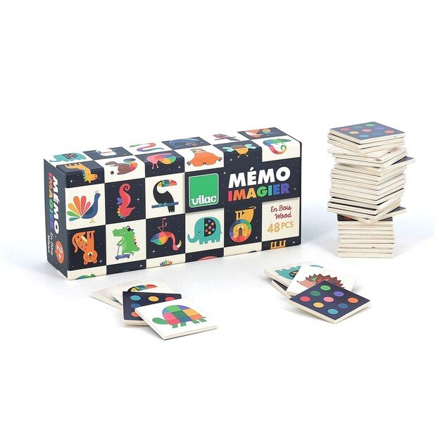 Vilac - Memory Matching Game - Animals by Andy Westface - (7423)