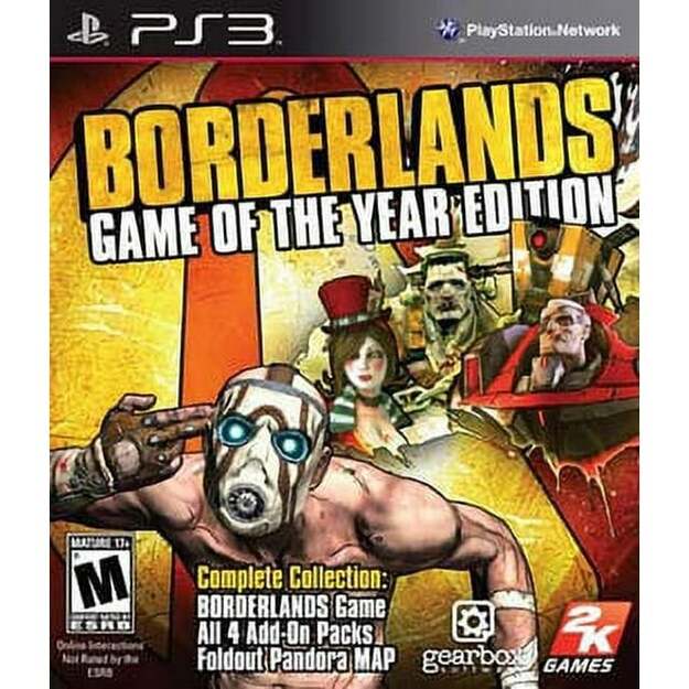 Borderlands - Game of the Year Edition ( Import )
      
        - PlayStation 3