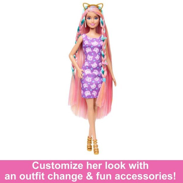 Barbie - Fun & Fancy Hair Doll (JDC85)