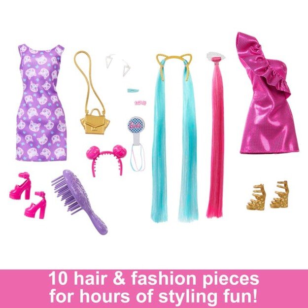 Barbie - Fun & Fancy Hair Doll (JDC85)