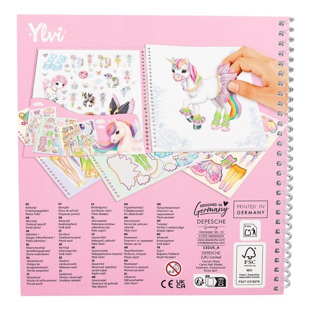 Ylvi - Dress Me Up Stickerbook ( 0413215 )