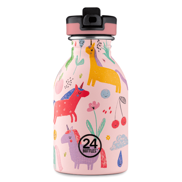 24 Bottles - Kids Collection - Urban Bottle 250 ml w. Sports Lid - Magic Friends (24B931)