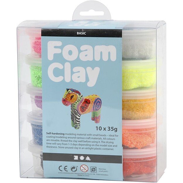 Foam Clay - Basic (10x35g) (78930)