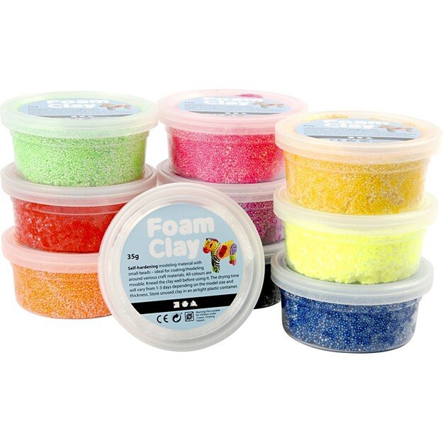 Foam Clay - Basic (10x35g) (78930)