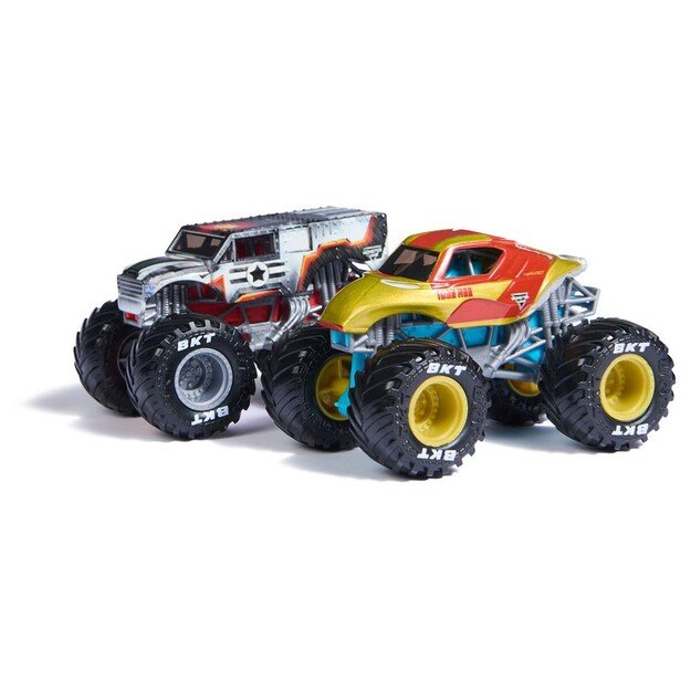 Monster Jam - 1:64 Marvel 2 Pack - Iron:War Machine (6071941)