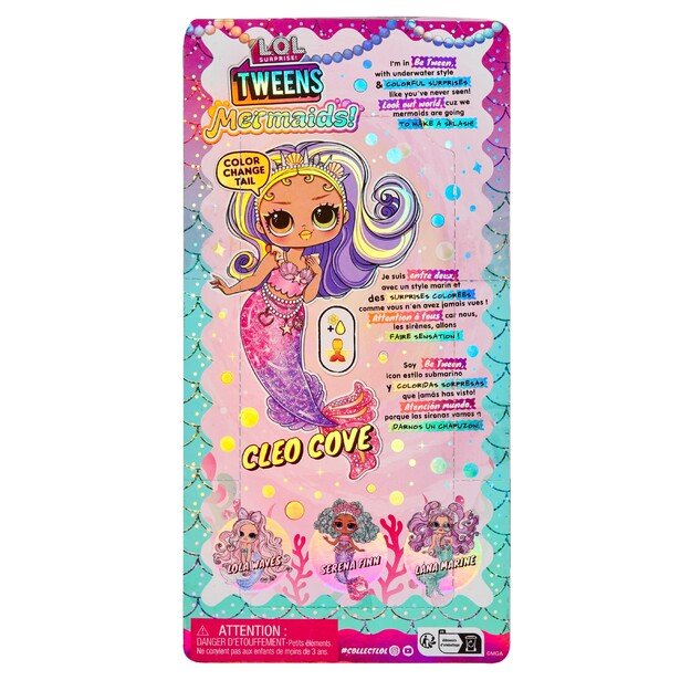 L.O.L. Surprise - Tweens Mermaid Doll - Cleo Cove 1