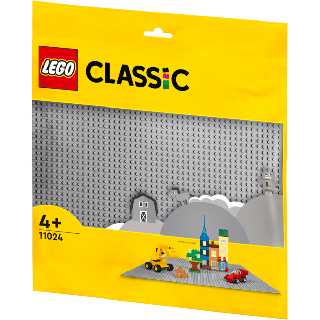 LEGO Classic - Gray Baseplate (11024)