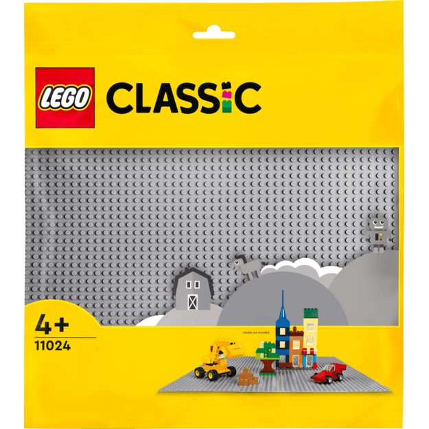 LEGO Classic - Gray Baseplate (11024)