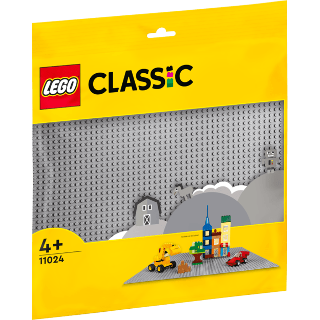 LEGO Classic - Gray Baseplate (11024)