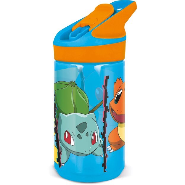 Stor - Tritan premium Water Bottle 480 ml - Pokémon (8096)