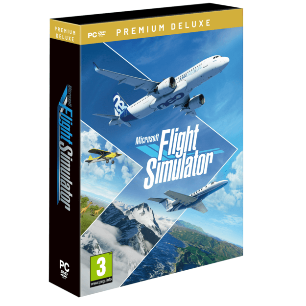 Microsoft Flight Sim 2020 (Premium Deluxe Edition) (DVD Format)
      
        - PC