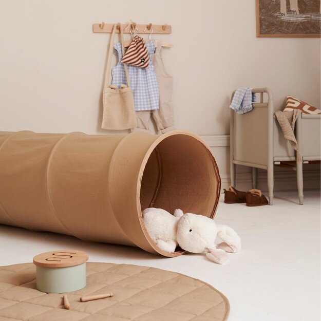 Kids Concept - Play Tunnel - Beige, 150 cm (1000695)