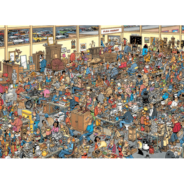 Jan Van Haasteren - The Antique Show (1000 Pieces) (1119801839)