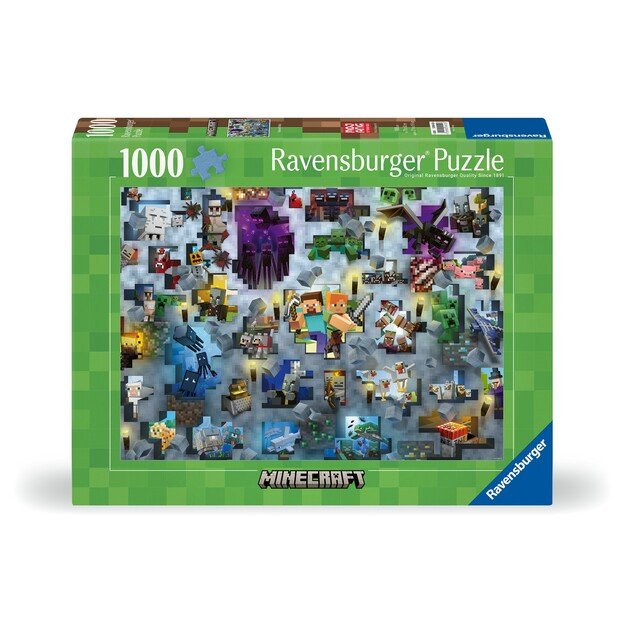 Ravensburger - Puzzle Minecraft Mobs 1000p (12000422)