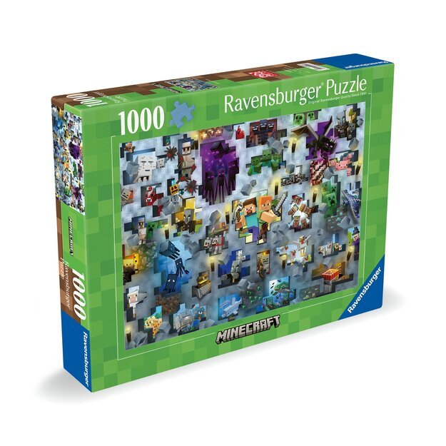 Ravensburger - Puzzle Minecraft Mobs 1000p (12000422)