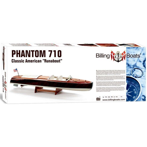 Billing Boats - PHANTOM Wooden Hull 1:15 - (428363)