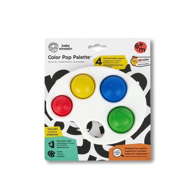 Baby Einstein - Color Pop Palette™ Sensory Toy - (BE-16822)