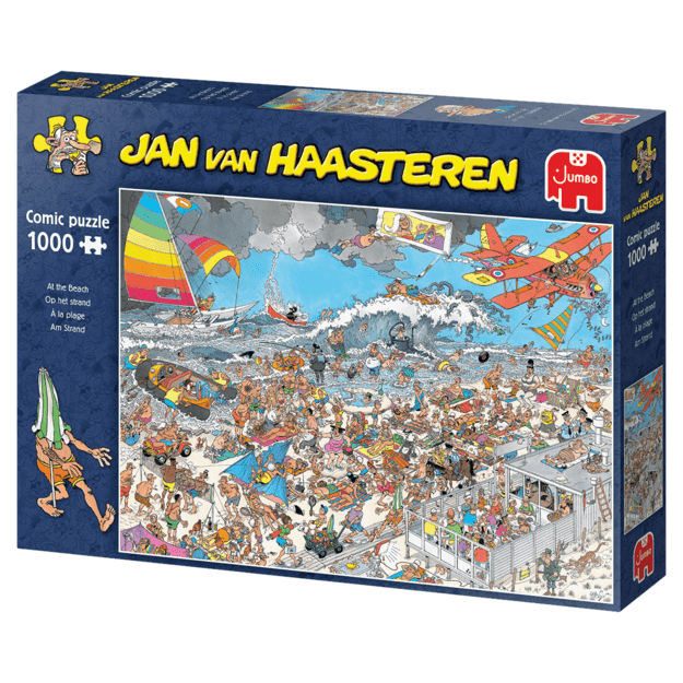 Jan Van Haasteren - At the Beach (1000 Pieces) (1119801830)