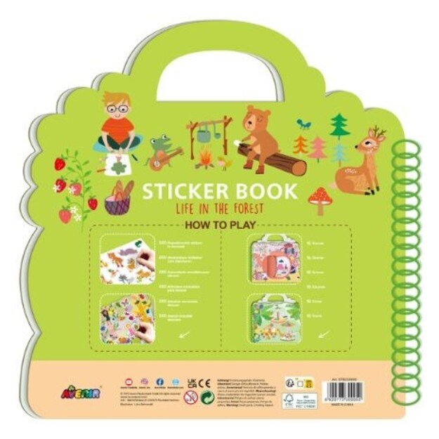 Avenir - Sticker Book - Life in the Forest (58STB230005)