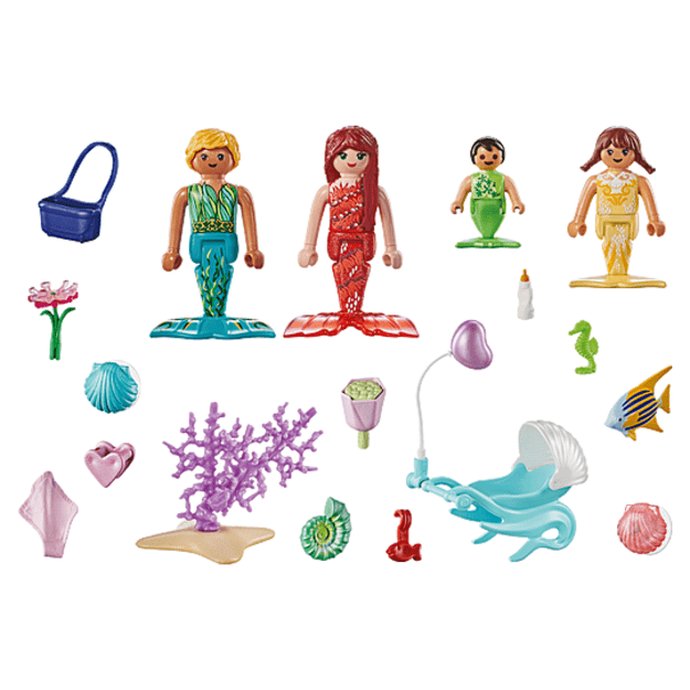 Playmobil - Loving Mermaid Family (71469)