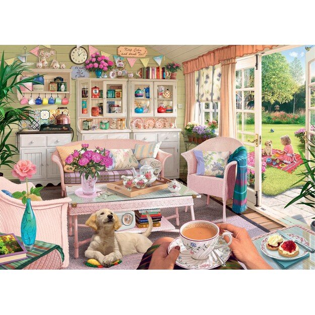 Ravensburger - Puzzle The Tea Shed 1000p (12000164)