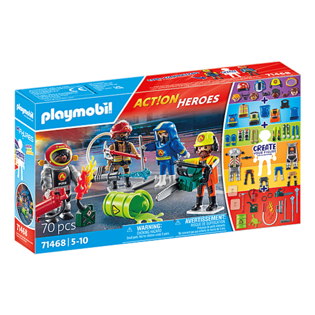 Playmobil - My Figures: Fire Rescue (71468)