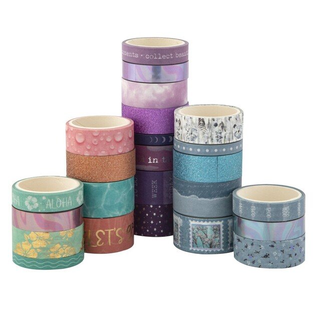 Craft ID - Washi tape 24 pcs Assorted (CR0411/22GE)