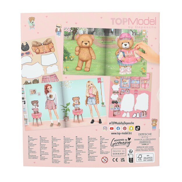 TOPModel - Stickerworld TEAM TEDDY (  0413209 )