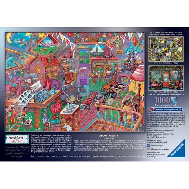 Ravensburger - Puzzle - Grandparent's Hideaway 1000p (12000283)