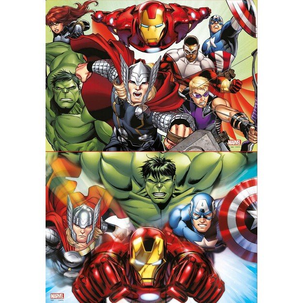 Educa - Puzzle - 2x48 Avengers (80-15932)