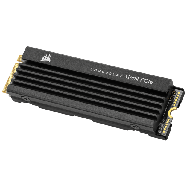 CORSAIR MP600 PRO LPX PCIe Gen4 x4 NVMe M.2 SSD - 4TB - Black