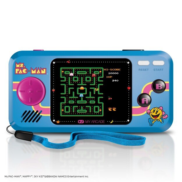 Myarcade Pocketplayer Ms.PACMAN 3 Games