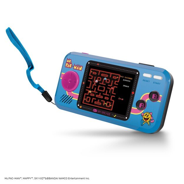 Myarcade Pocketplayer Ms.PACMAN 3 Games