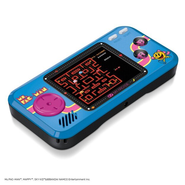 Myarcade Pocketplayer Ms.PACMAN 3 Games