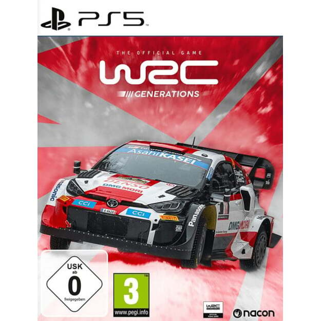 WRC Generations (DE/Multi in Game)
      
        - PlayStation 5