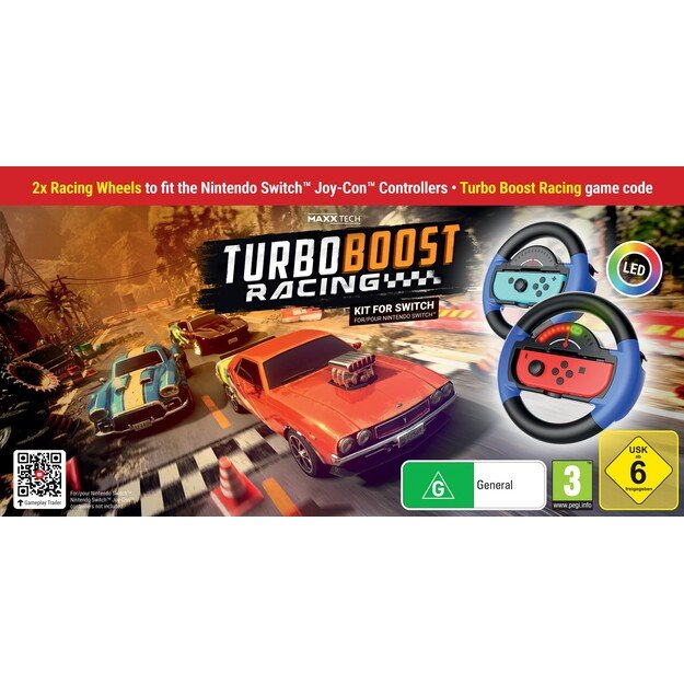 Maxx Tech Turbo Boost Racing Kit
      
        - Nintendo Switch