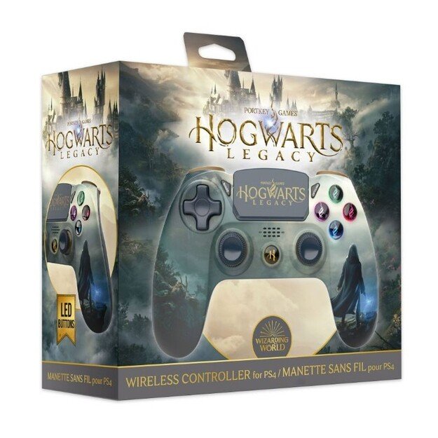 Trade Invaders Harry Potter Wireless Controller Hogwarts Legacy Gamepad Sony PlayStation 4