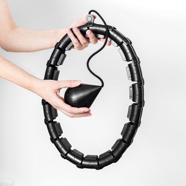 Scandinavian Collection - Smart Hula hoop ring Black