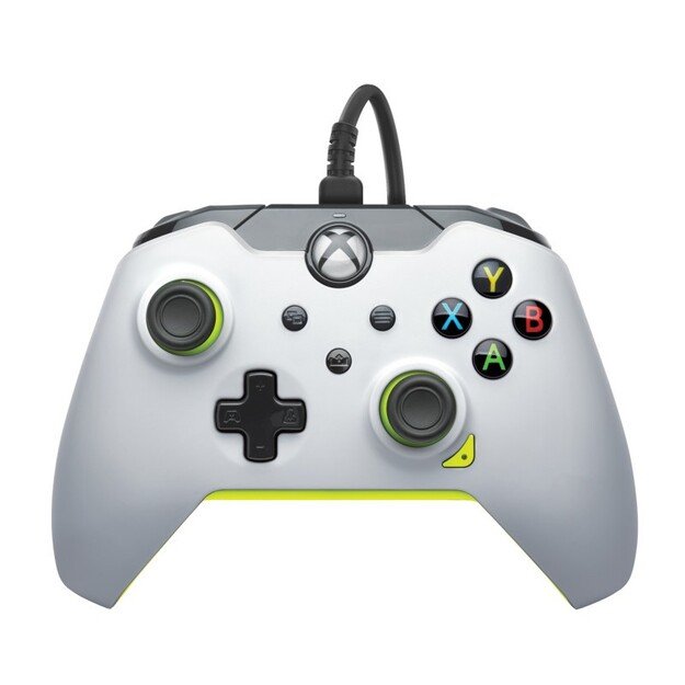 PDP Wired Controller Xbox Series X White - Electric (Yellow)