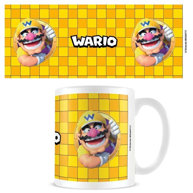 Pyramid International - Mug Super Mario Wario 3D Port - White