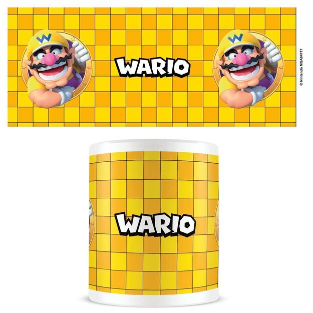 Pyramid International - Mug Super Mario Wario 3D Port - White