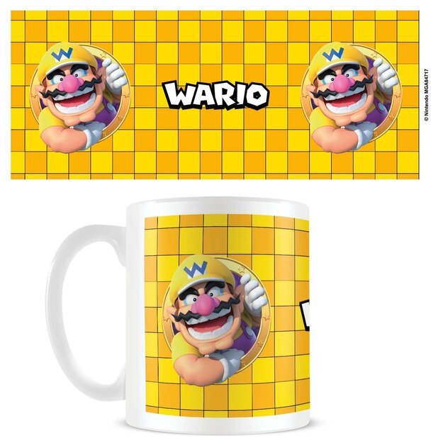 Pyramid International - Mug Super Mario Wario 3D Port - White