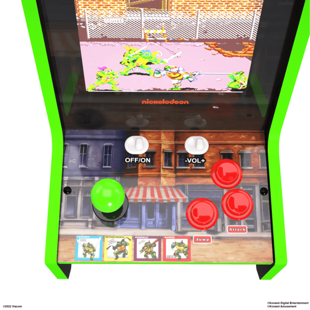 ARCADE 1 Up Teenage Mutant Ninja Turtles Countercade