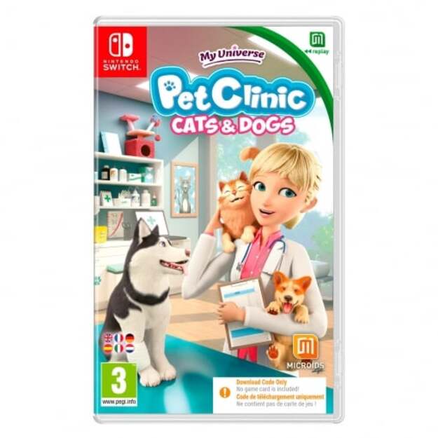 MY UNIVERSE: PET CLINIC CATS & DOGS (Code in a Box)
      
        - Nintendo Switch